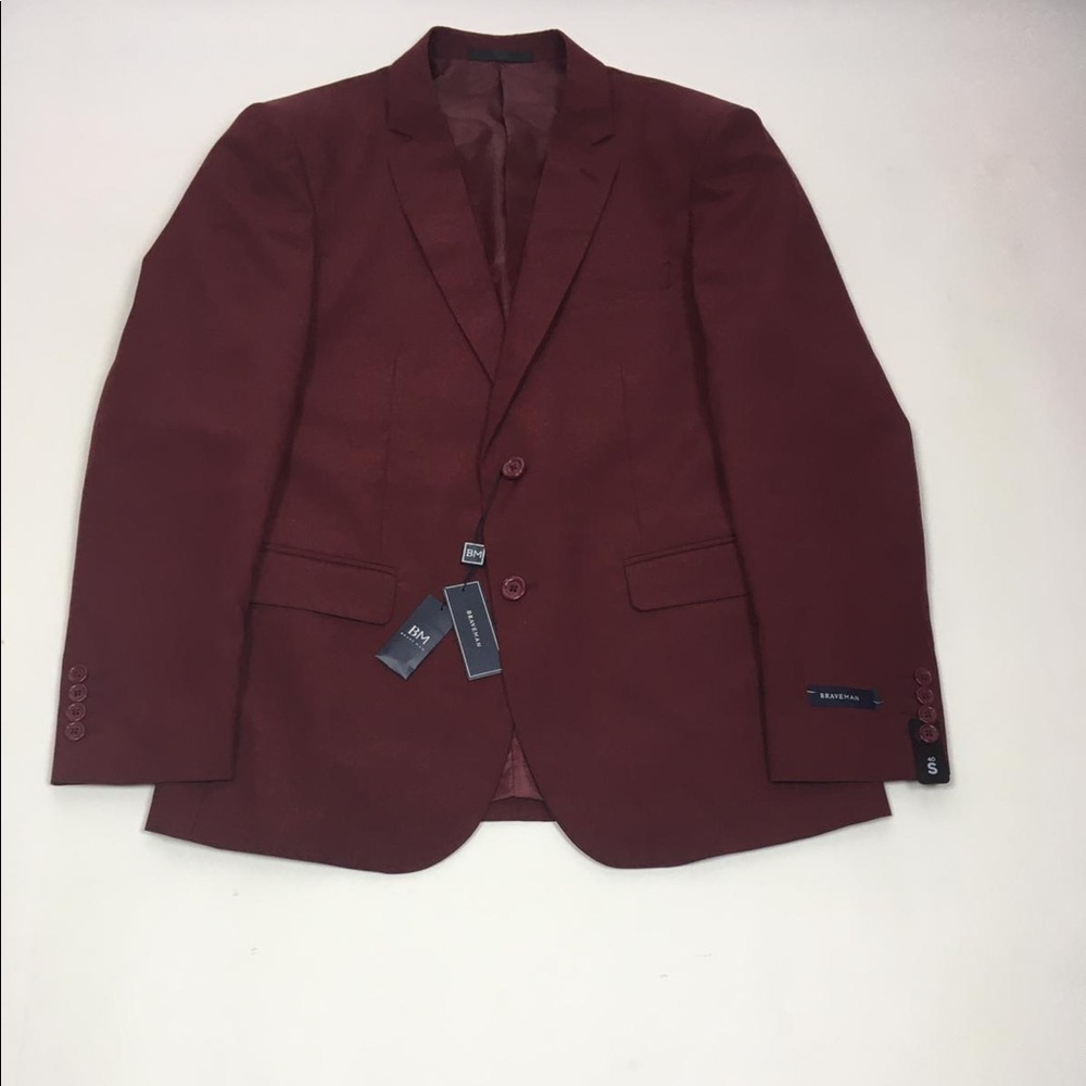 Braveman slim fit 3 piece suit 40S/34W - Picture 1 of 8